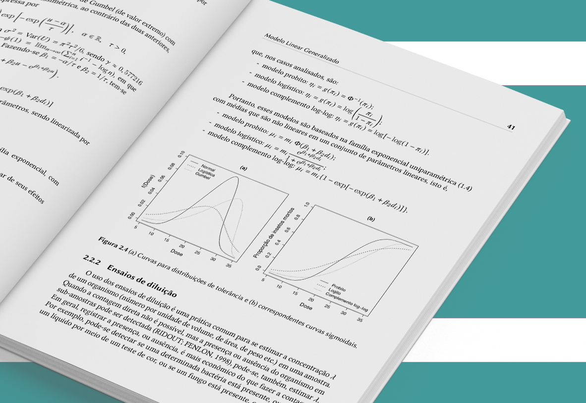 Modelos lineares generalizados e aplicações Editora Blucher