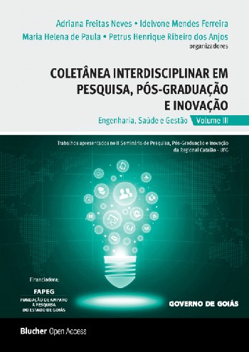 Coletânea Interdisciplinar em Pesquisa, Pós-Graduação e Inovação - Volume 3