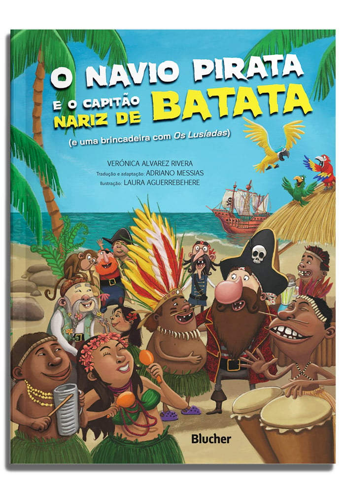 O navio pirata e o capitão Nariz de Batata